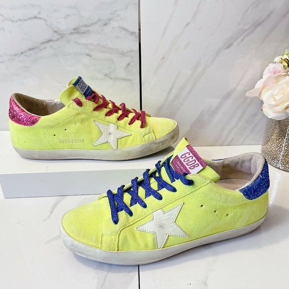 Golden Goose Other - Golden Goose Superstar Mens Contrast Sneakers 40